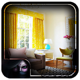 Living Room Curtain Decoration icon