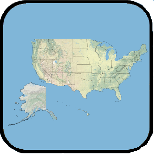 U.S. States Card Game logo
