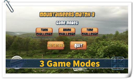 Android application Mountaineers Match 3 screenshort