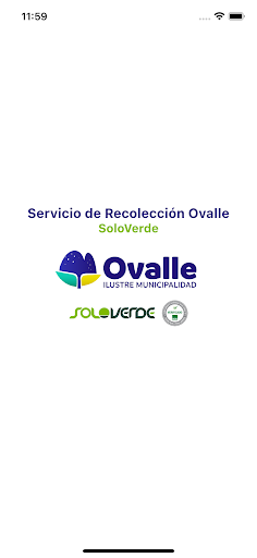 Android application Recolección Ovalle screenshort