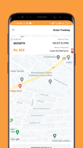 Ramannas Delivery Screen 2