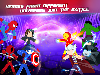 Download Super Stickman Heroes Fight MOD APK 4.0 (Unlimited money, heroes)