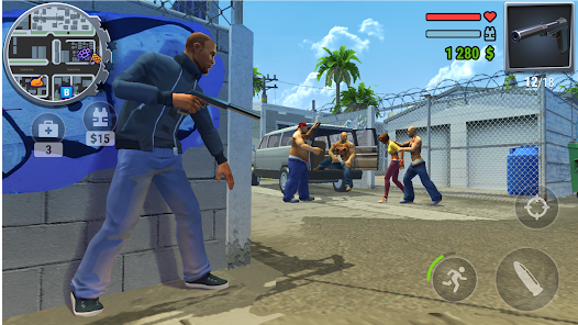 Gangs Town Story MOD APK 0.25.5 (Free Shopping Mega Menu) Android