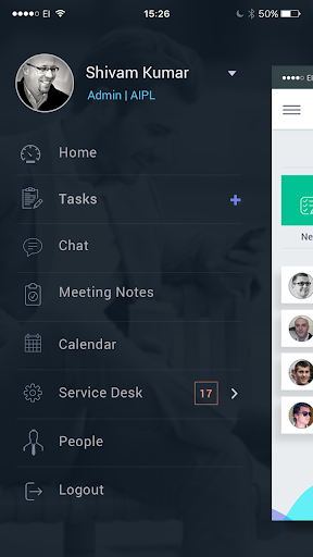 Workdesk Screen 3