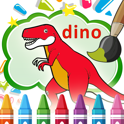 Dinosaurs coloring book Laai af op Windows