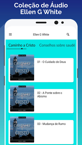 Audio Livro Ellen White em Por Screen 2