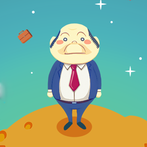 宇宙からの脱出　星のオチさん logo