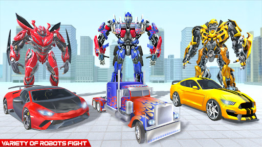 Jet Robot Car :Robot Car Games androidhappy screenshots 2