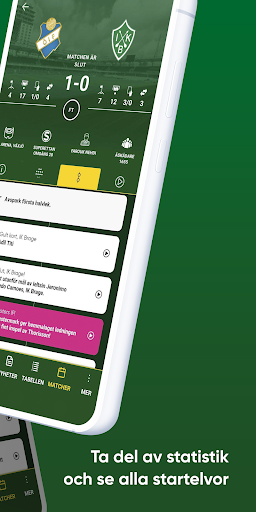 Superettan Live (officiell) Screenshot 4 - AppWisp.com