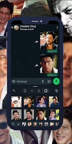 Shah Rukh Khan GIF WAStickerのおすすめ画像2