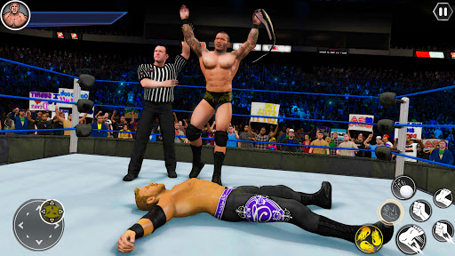Real Wrestling Games: Cage Ring Fighting  screenshots 4