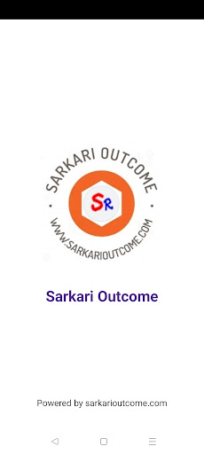 Android application Sarkari Outcome - Exam Result screenshort