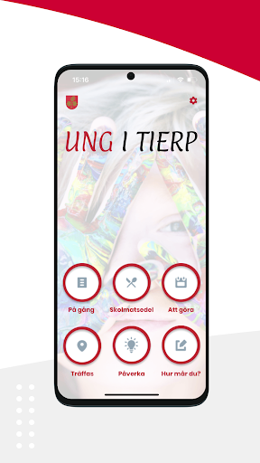 Android application Ung i Tierp screenshort