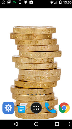 gold coins wallpaper Screen 2