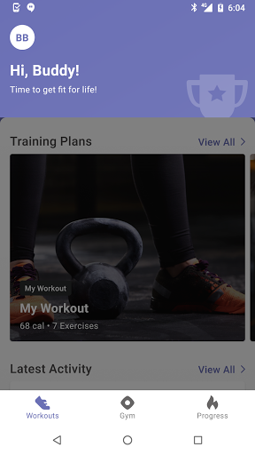 Android application Good Shepherd Health & Fitness screenshort