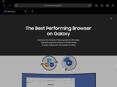 Samsung Internet Browser Beta 11