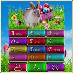 Happy Easter Dialer theme MOD