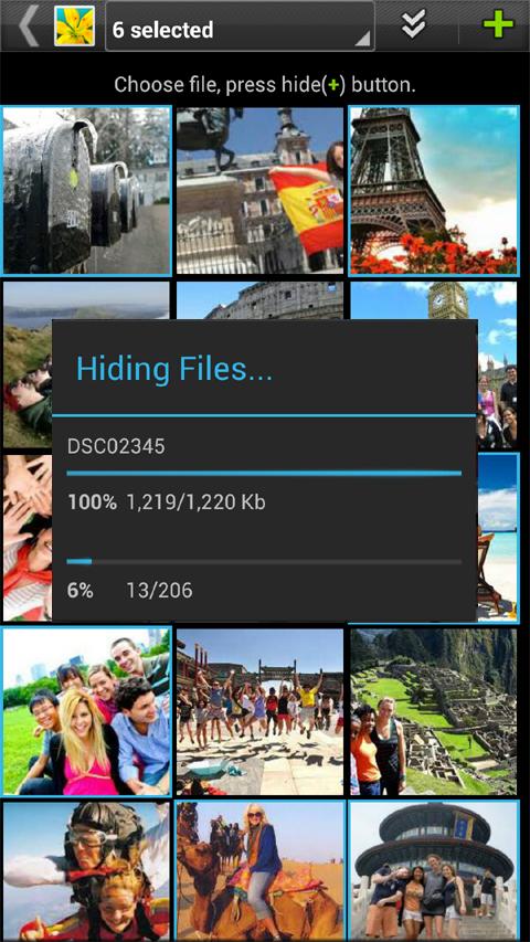 Android application Gallery Lock Pro(Hide picture) screenshort