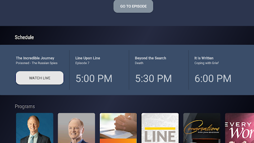 Screenshot of It Is Written TV