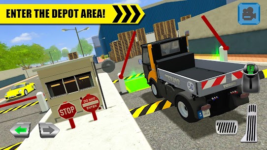 Truck Driver  Depot Parking Simulator Apk 1