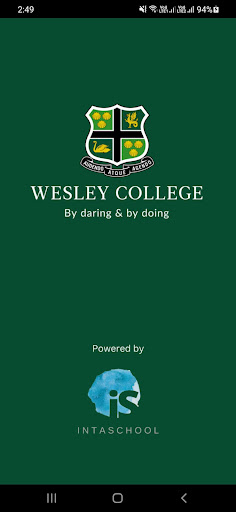 Android application Wesley Co-Curricular screenshort