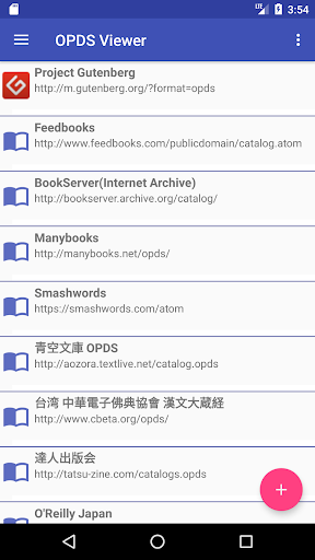 Android application OPDS Viewer screenshort