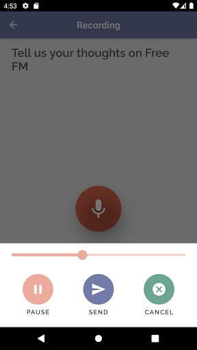 Community VoxPop Studio Screen 2