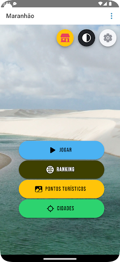 Android application Quiz Estado do Maranhão screenshort