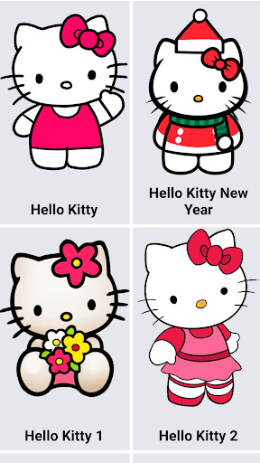 Android application How to draw Cute Cat screenshort