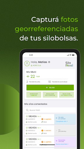 SiloREAL AGRO Screen 3