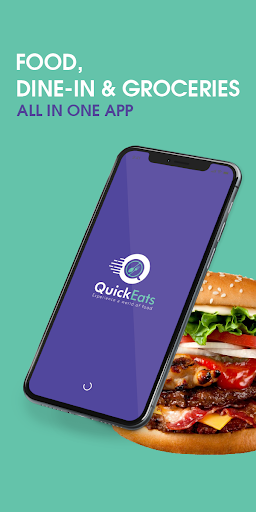 Android application Quick Eats - Food & Groceries screenshort
