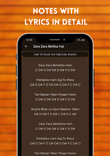 Play Piano : Piano Notes | Keyboard | Hindi Songs 6.0.8 screenshots 4