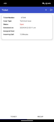 HelpDesk+ Screen 2