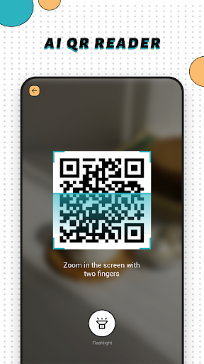 Android application AI QR Reader screenshort