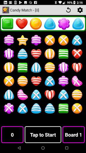 Android application Candy Match Bingo screenshort