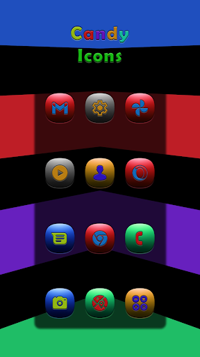 Android application Candy Icon Pack screenshort
