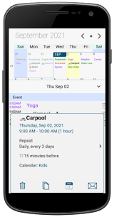 Informant 5 – Calendar (PREMIUM) 5.01.34 Apk 2