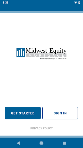Android application MyHome by Midwest Equity Mtg screenshort