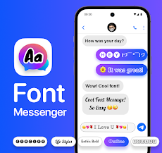 Font Messenger : Text SMSのおすすめ画像1