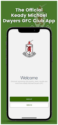 Android application Keady Michael Dwyers GFC screenshort