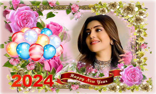 New Year photo frame 2024 Screen 2