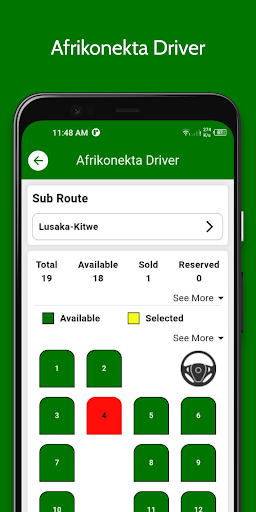 AfriKonekta: Driver App Screen 2