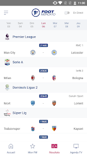 Foot Mercato : transferts, résultats, news, live Screenshot