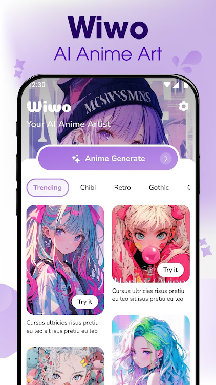 Wiwo: AI Anime Art - New - (Android)