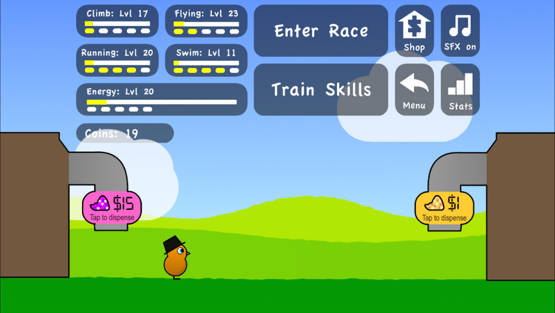 Android application Duck Life: Retro Pack screenshort