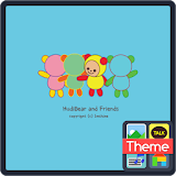 huddy bear& friends k icon