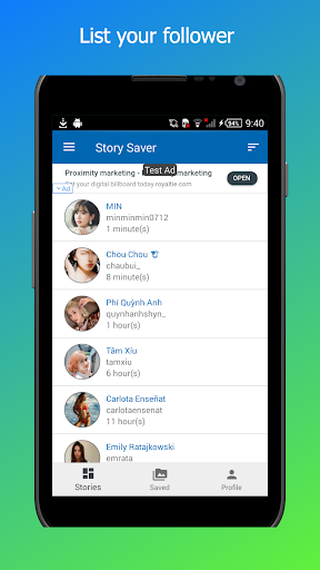 Anteprima dell'app