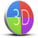 3D-3D - icon pack icon