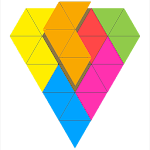 Cover Image of Download Shape it! - Triangle Puzzle -  APK