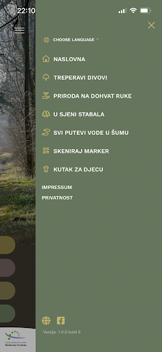 Istraži šumu Screen 2